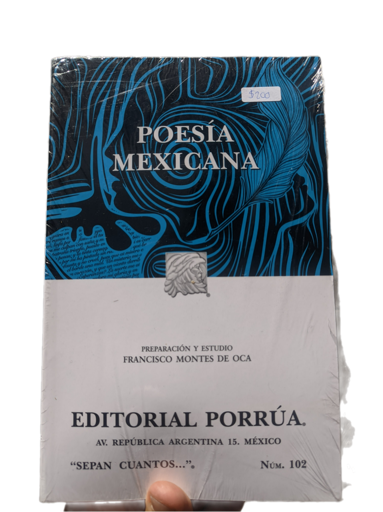 Poesía mexicana Francisco Montes de Oca